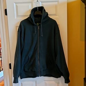 Cabellas Front Zip Lined Men's Hoodie. 3XL Tall